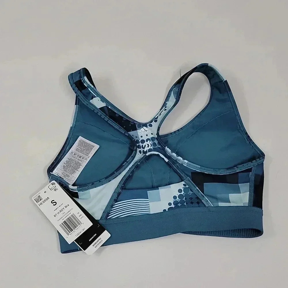 Peloton Adidas x Digi Motion HEAT.RDY Believe This Sports Bra NWT Women's - Picture 4 of 6